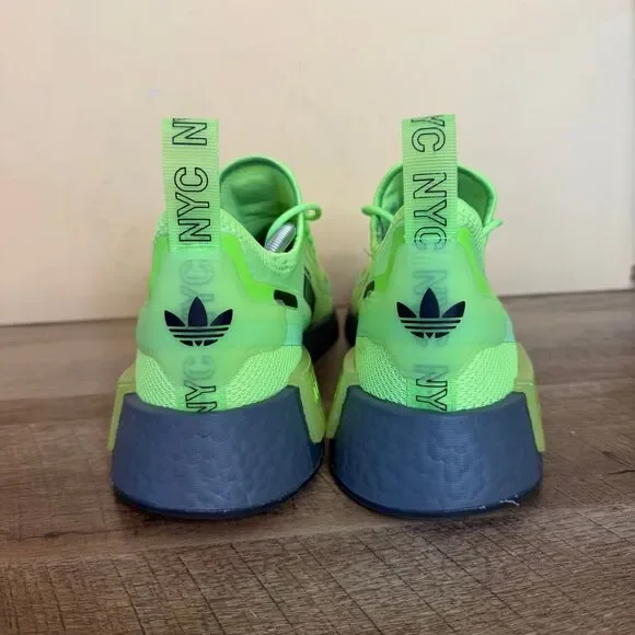 Adidas Originals Mens NMD_R1 Spectoo Sz 11.5 Sneakers shoes GZ9263 Signal green - Picture 2 of 8